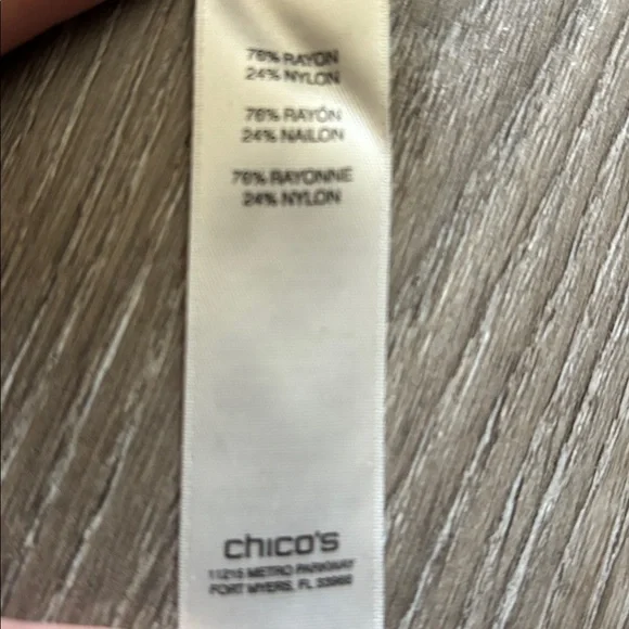 Chico's Off-White Ribbed Turtleneck - Picture 5 of 7